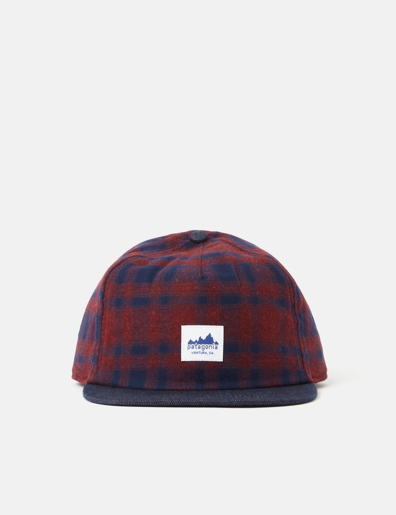 Patagonia Range Cap - Connected Lines: Sequoia Red