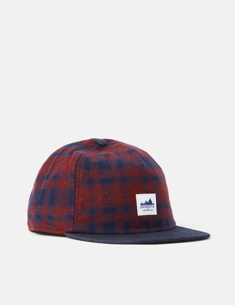 Patagonia Range Cap - Connected Lines: Sequoia Red