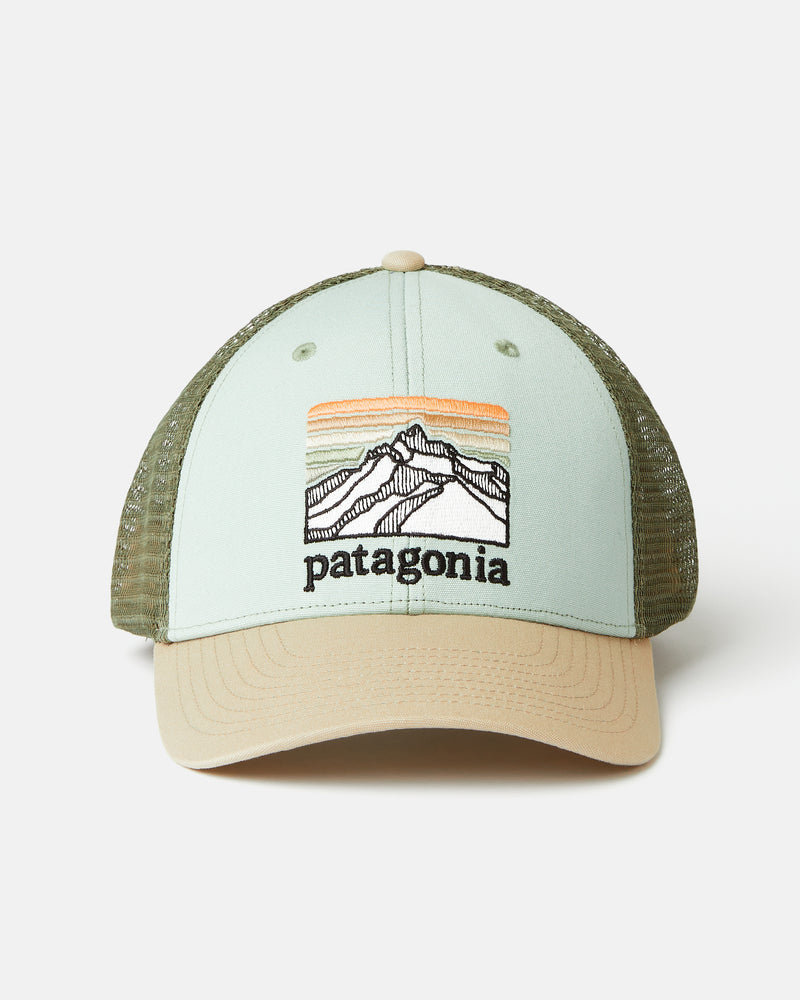 Patagonia Line Logo Ridge LoPro Trucker Cap - Tea Green