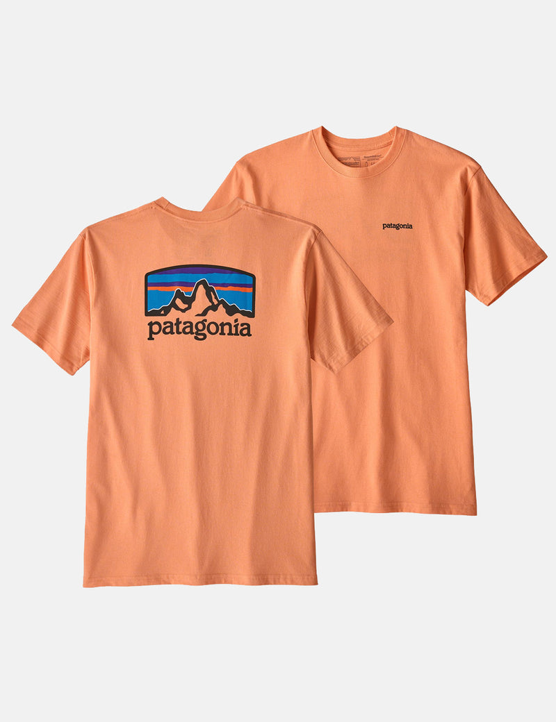 Patagonia Fitz Roy Horizons Responsibili-­Tee T­-Shirt - Peach Sherbet Orange