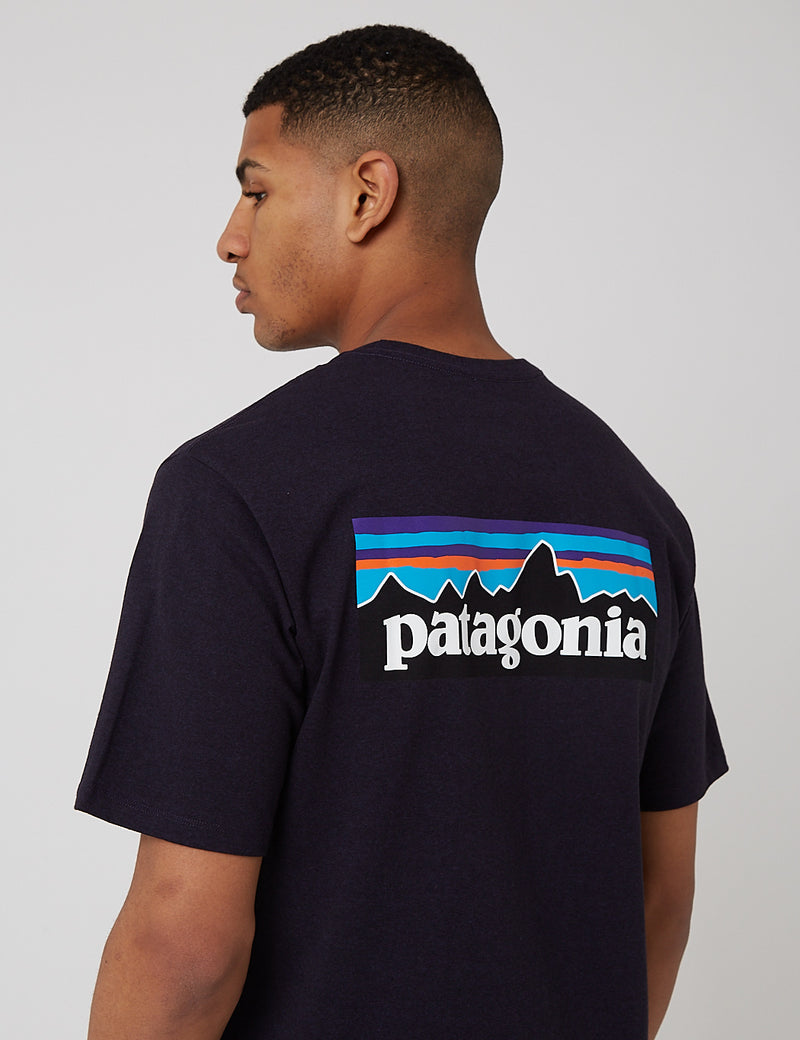 Patagonia P-6 Logo Responsibili-Tee - Piton Purple