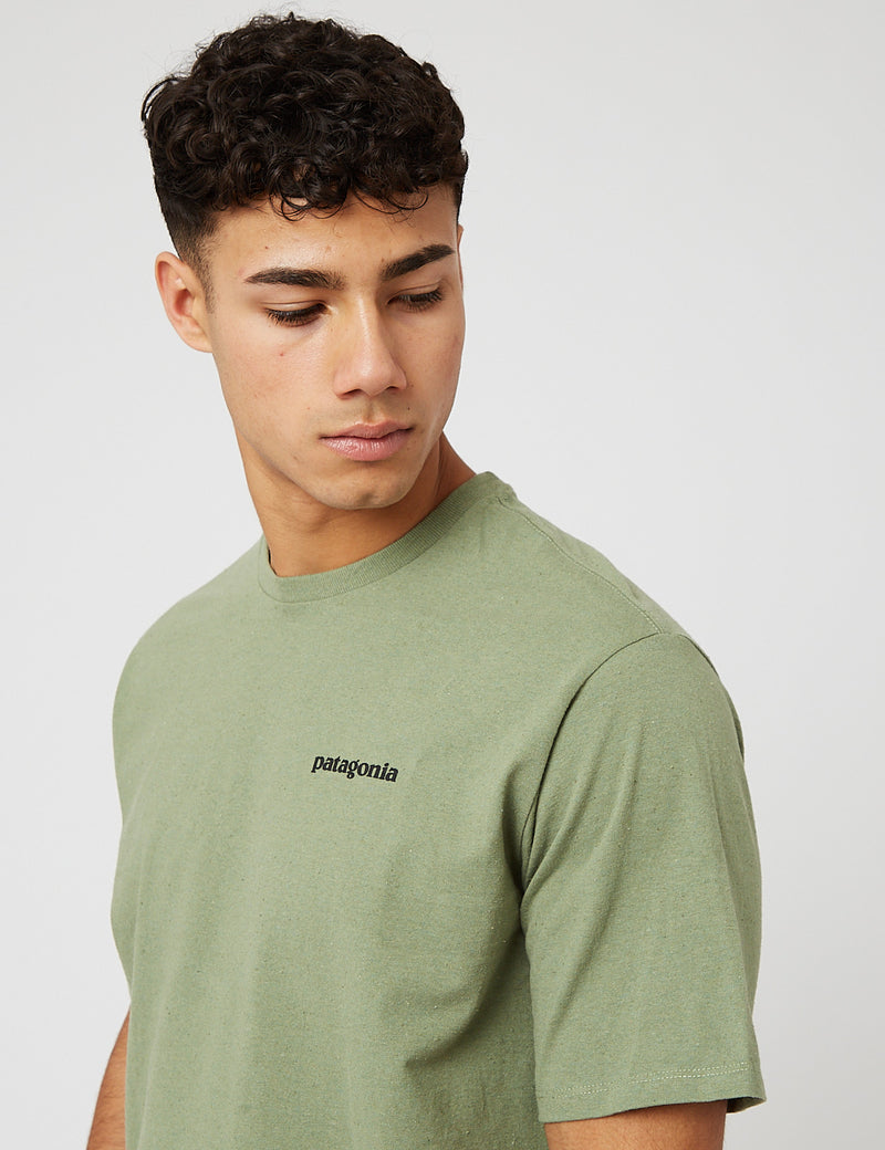 Patagonia P-6 Logo Responsibili-Tee T-Shirt - Sedge Green
