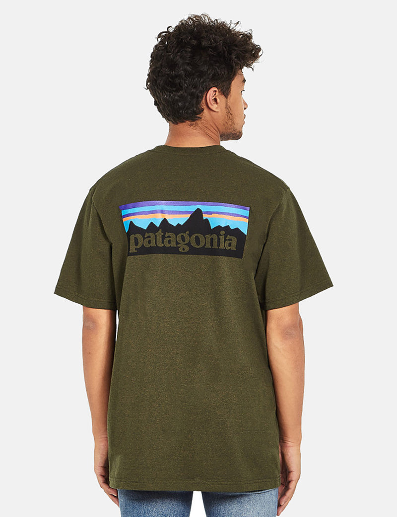 Patagonia P-6 Logo Responsibili-Tee T-Shirt - Sediment Brown