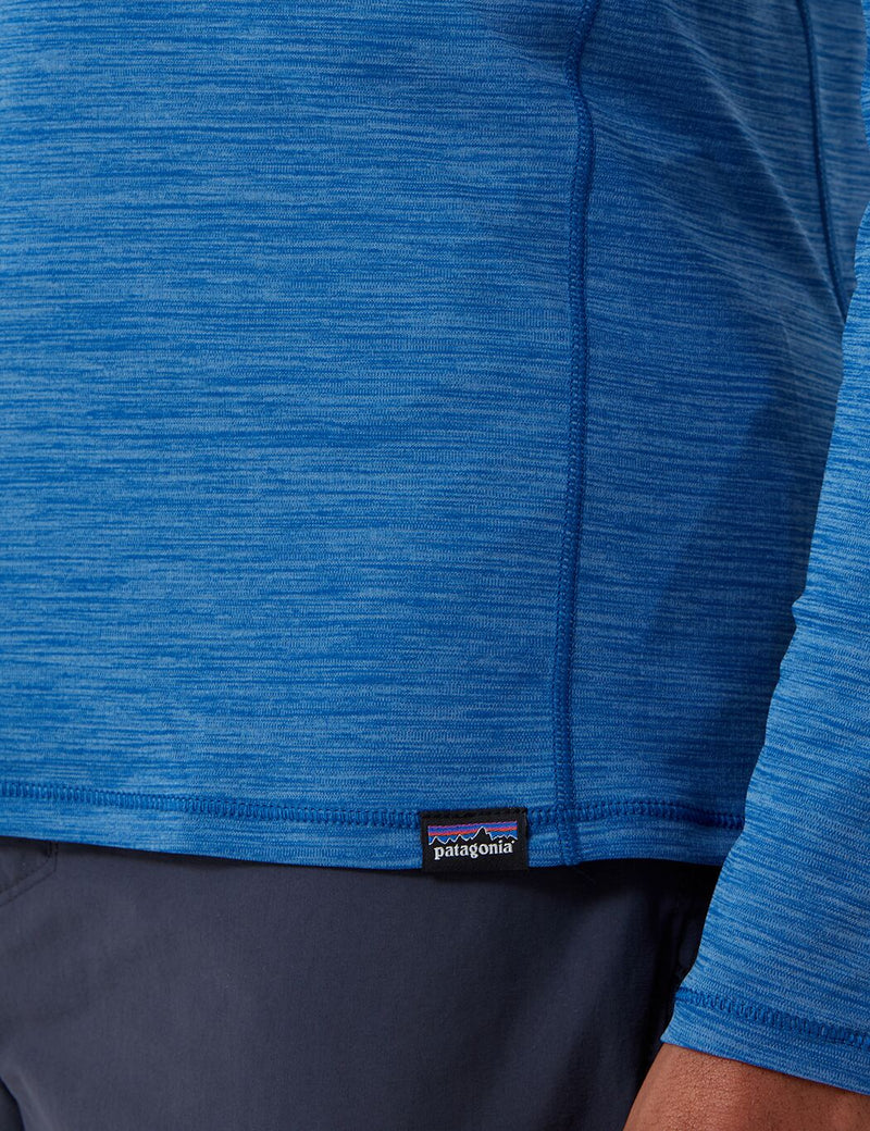 Patagonia Capilene® Cool Lightweight Long-Sleeved T-Shirt - Light Superior Blue