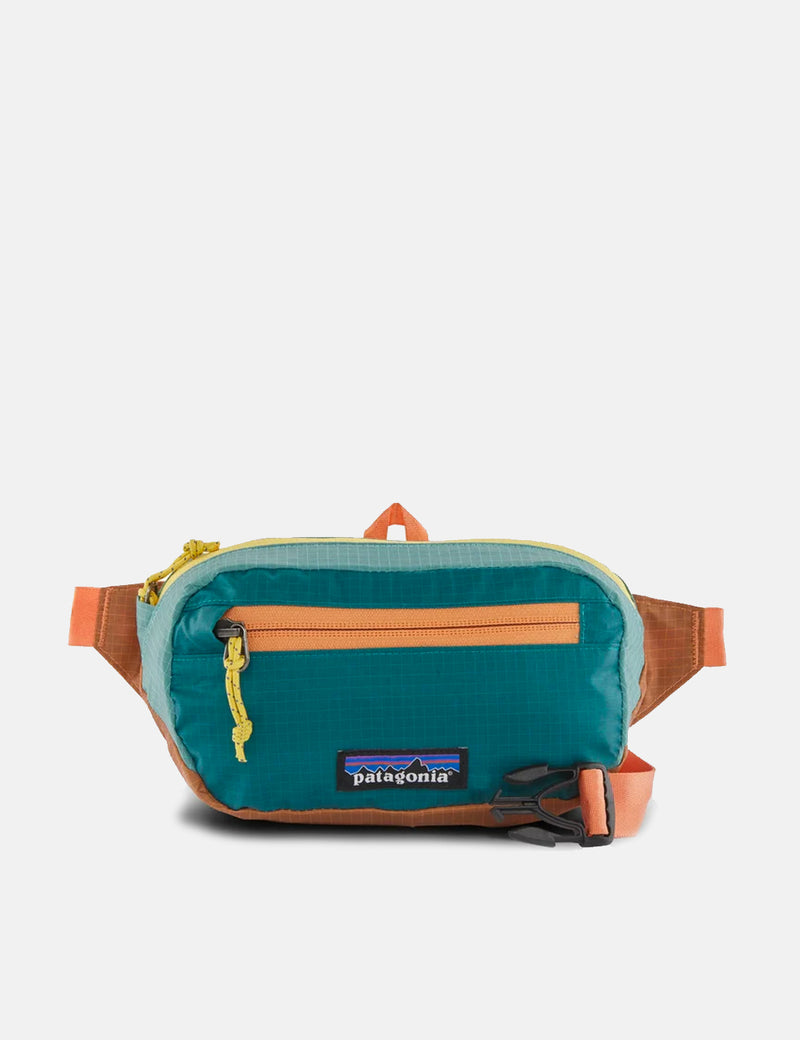 Patagonia Ultralight Black Hole Mini Hip Pack - Patchwork: Current Blue