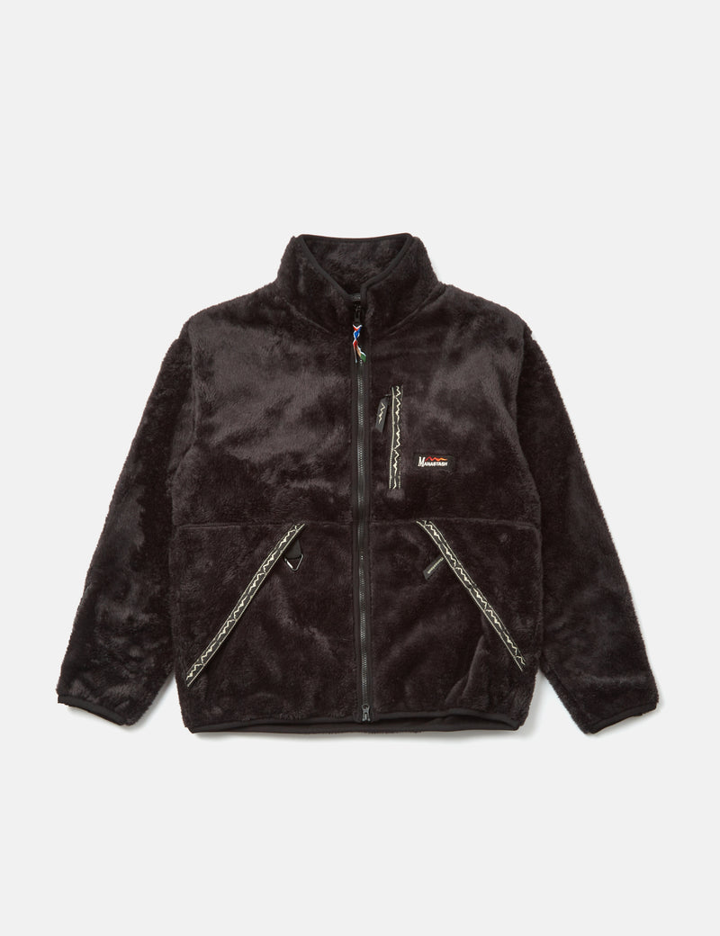 Manastash Bigfoot Fleece Jacket - Black