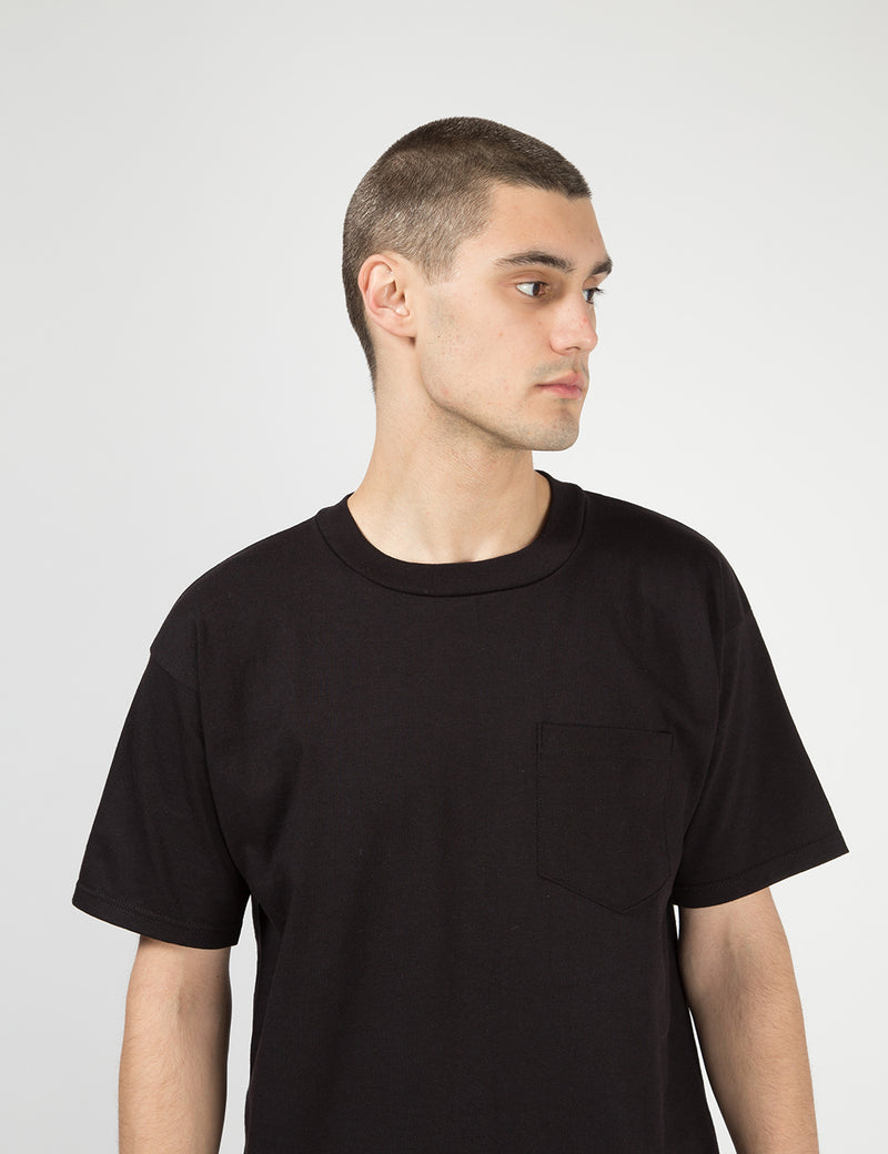 Lifewear USA Pocket T-Shirt (8oz) - Black