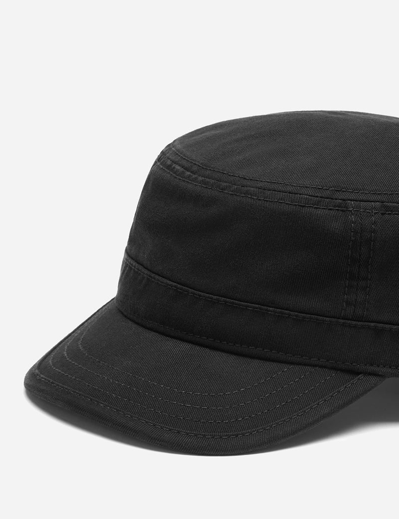 Stetson Gosper Cotton Army  Cap - Black
