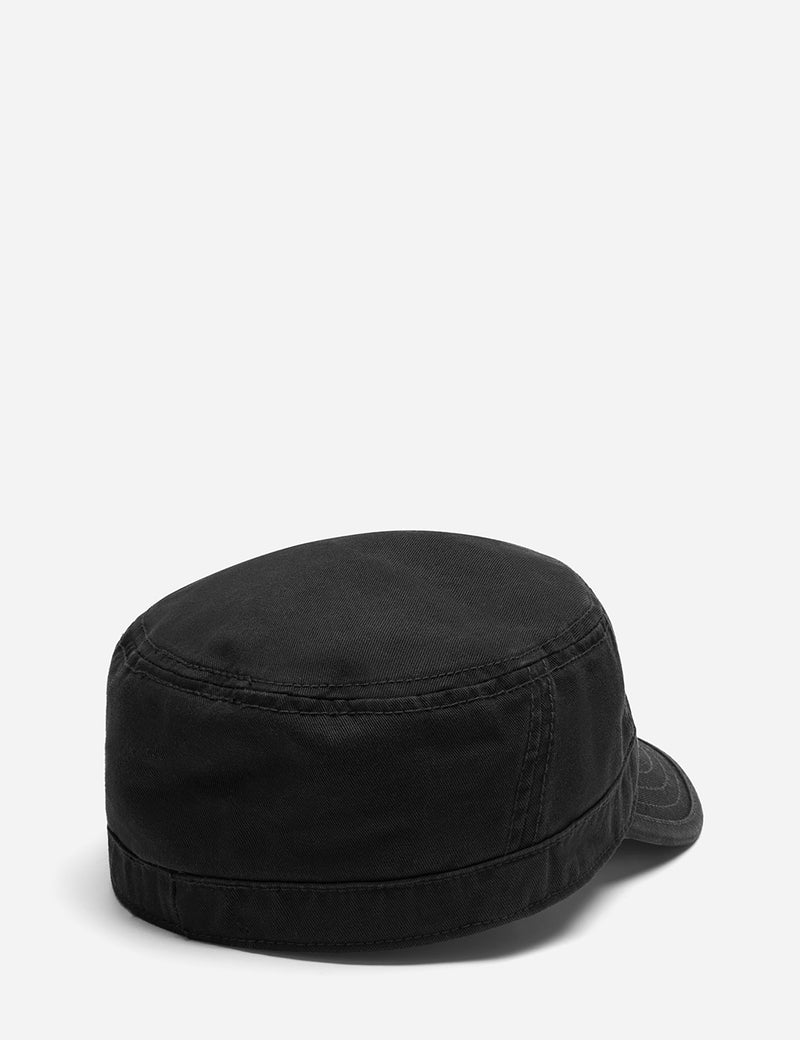 Stetson Gosper Cotton Army  Cap - Black