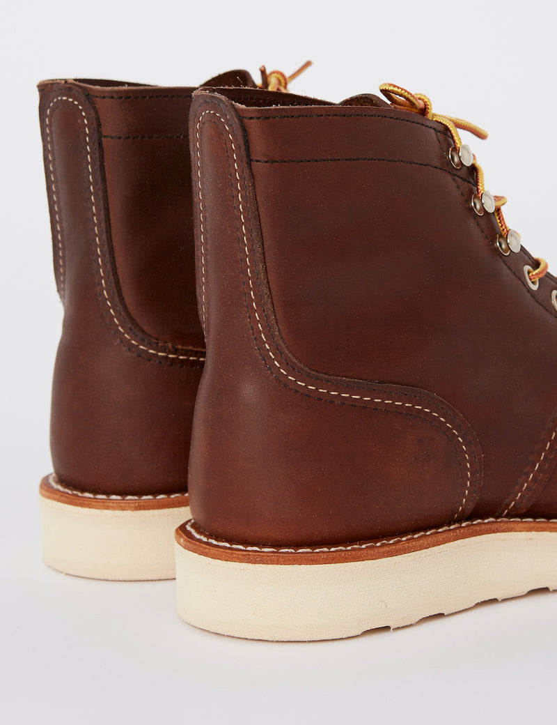 Red Wing Iron Ranger Boots (Traction Tread) - Amber Brown