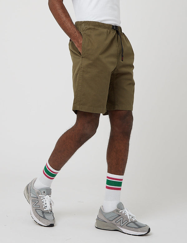 Gramicci G-Shorts (Cotton Twill) - Olive Green