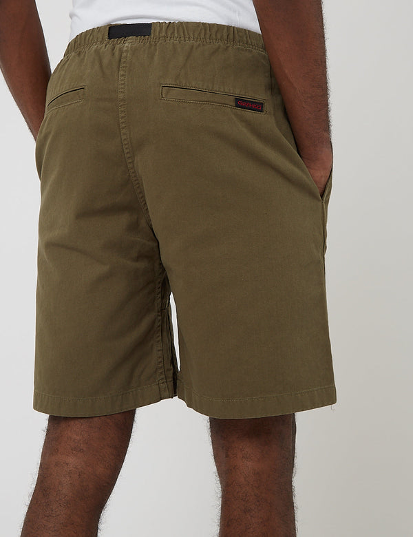 Gramicci G-Shorts (Cotton Twill) - Olive Green