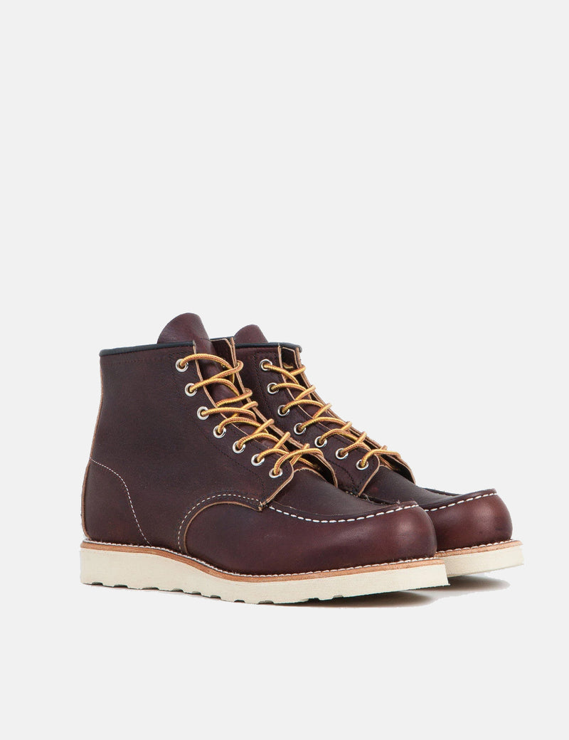 Red Wing 6" Moc Toe Work Boots (8138) - Brown
