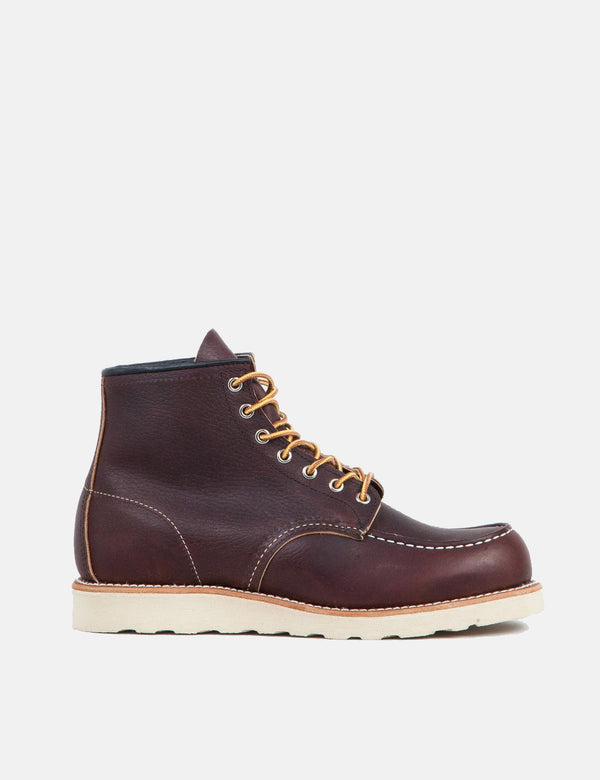 Red Wing 6" Moc Toe Work Boots (8138) - Brown