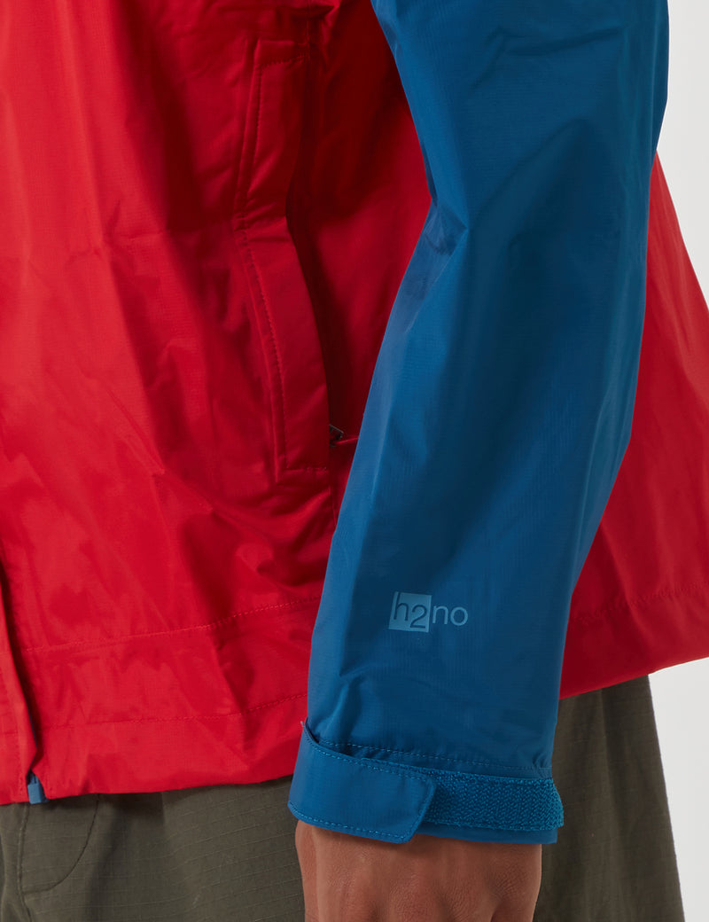 Patagonia Torrentshell Jacket - Big Sur Blue/Fire Red