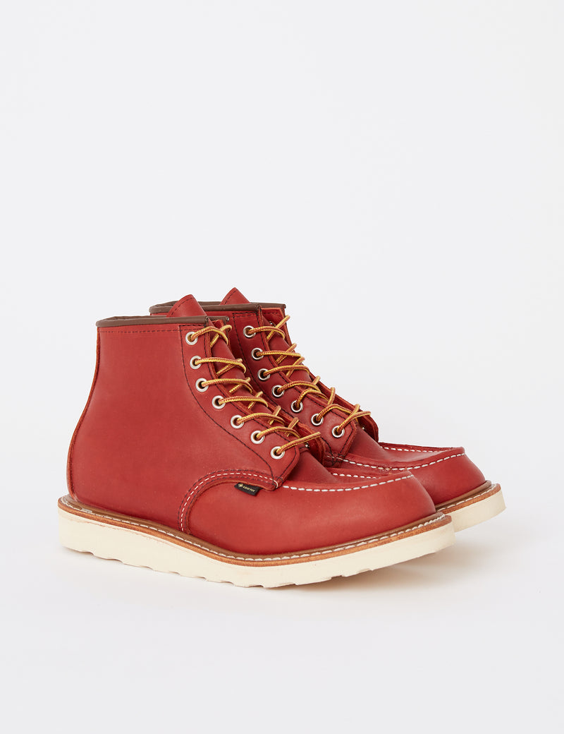 Red Wing Heritage 6" Moc Toe Gore-Tex Boots (8864) - Russet Taos Brown