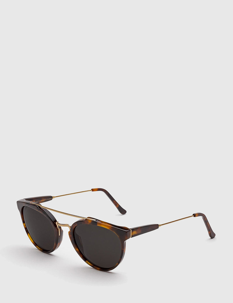 Super Giaguaro Sunglasses - Havana Brown