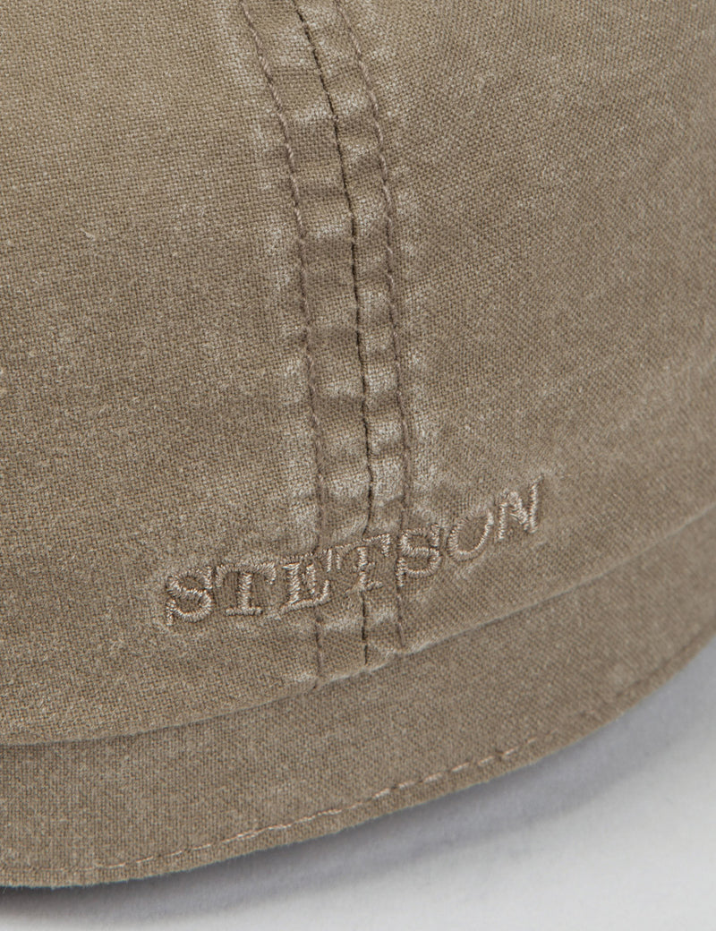 Stetson Hatteras Delave Organic Cotton Hat - Olive