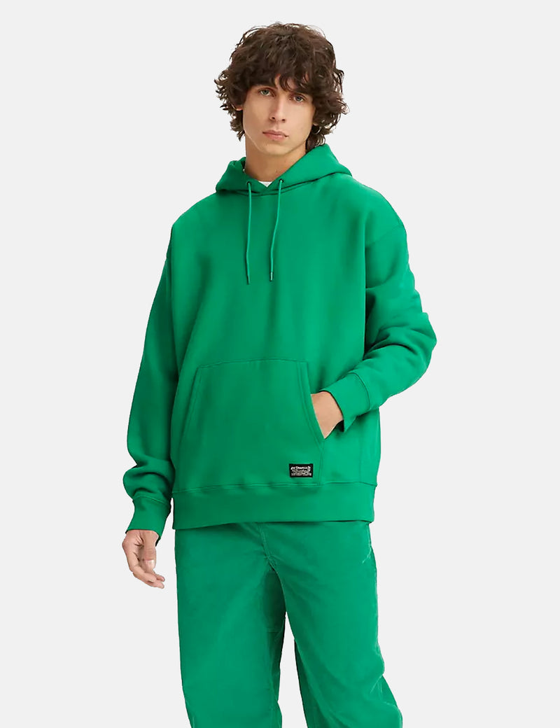 Levis Skate Hooded Sweatshirt - Green Light