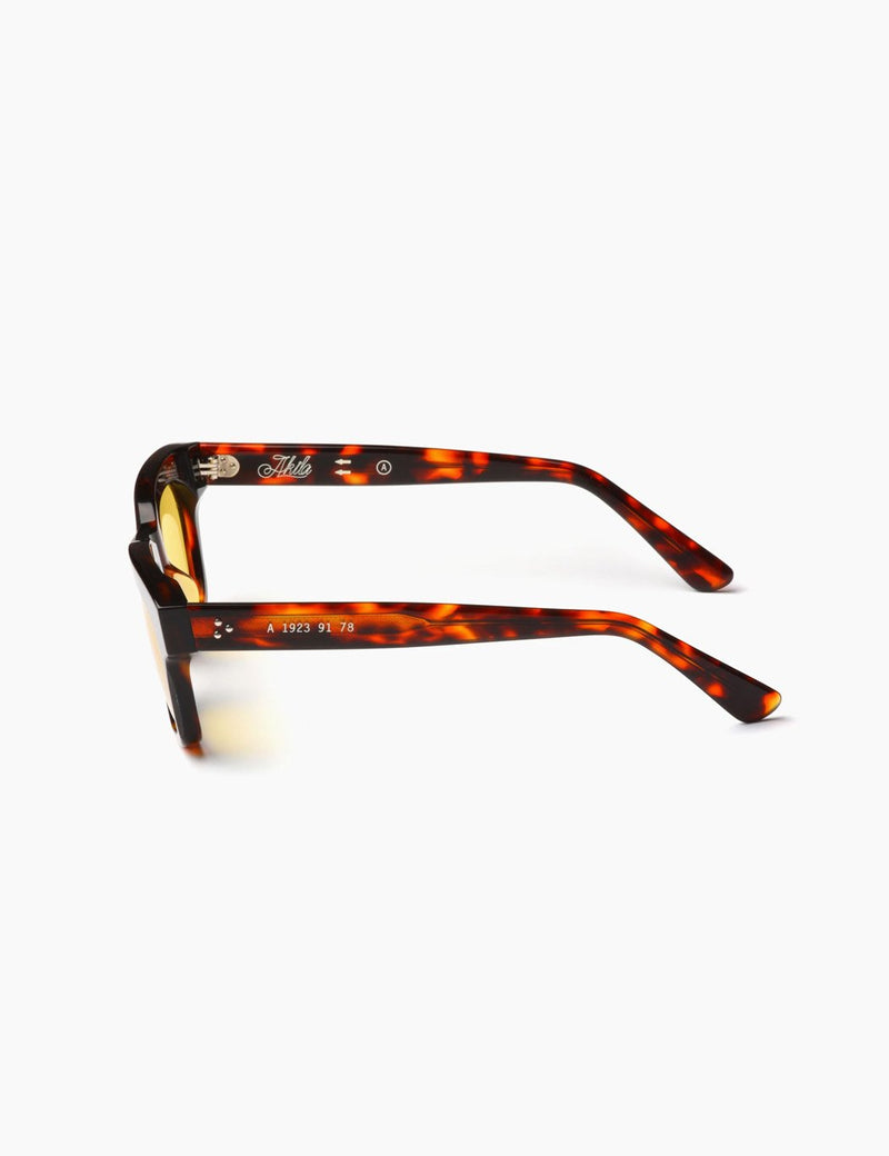 Akila Analogue Sunglasses - Tortoiseshell/Yellow Lens