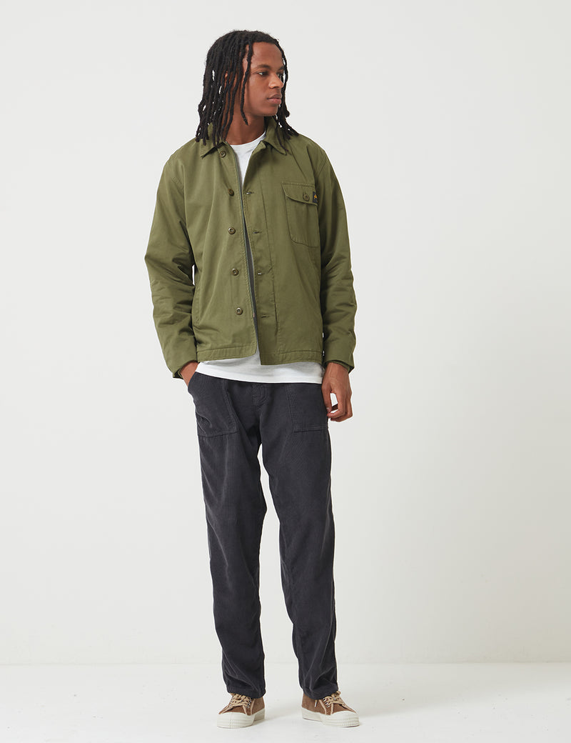 Stan Ray A2 Deck Jacket - Olive Green Twill | URBAN EXCESS