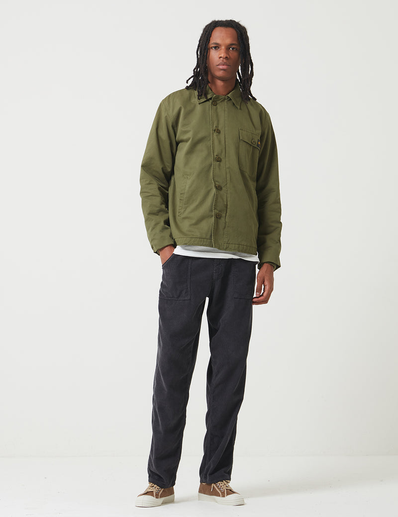 Stan Ray A2 Deck Jacket - Olive Green Twill | URBAN EXCESS