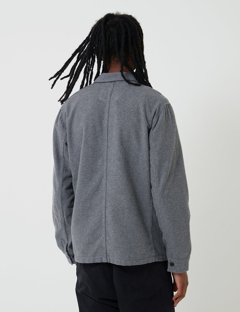 Portuguese Flannel Labura Jacket - Grey