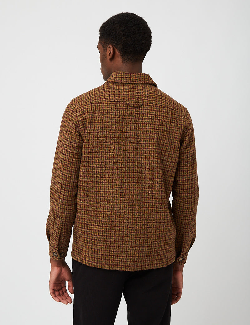 Portuguese Flannel Wool Field Jacket - Forest