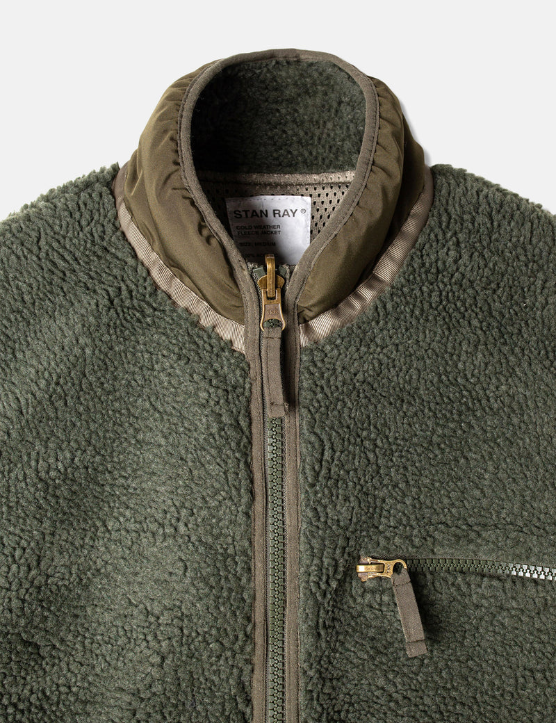 Stan Ray High Pile Fleece - Olive Green