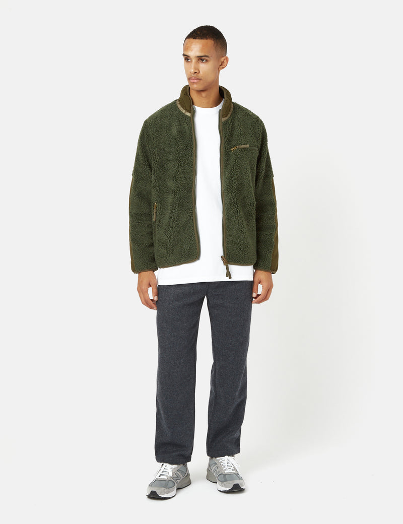 Stan Ray High Pile Fleece - Olive Green