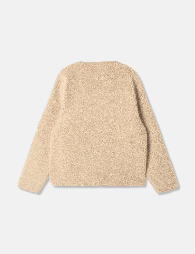 Stan Ray Fleece Layer Cardigan - Khaki