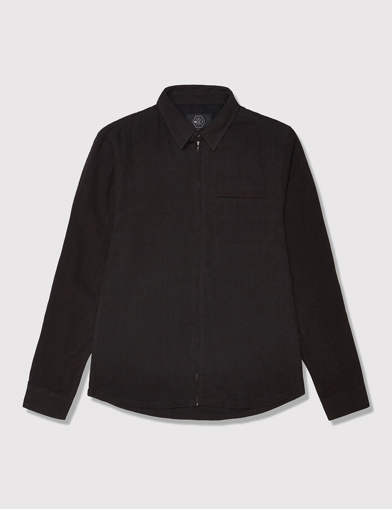 Bellfield Drive Zip Shirt - Black