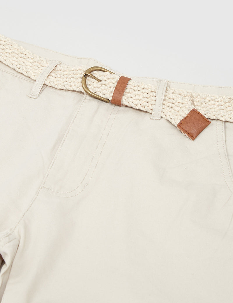 Bellfield Francis Chino Shorts - Stone