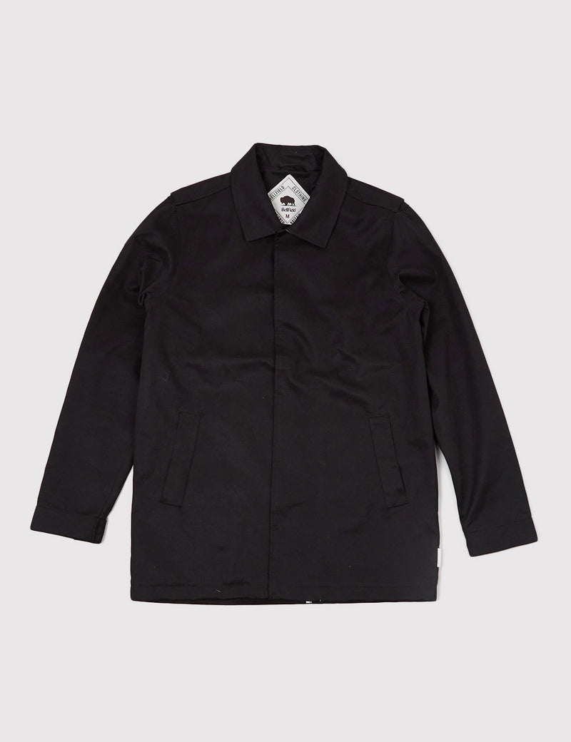 Bellfield Gota Bonded Mac Jacket - Black