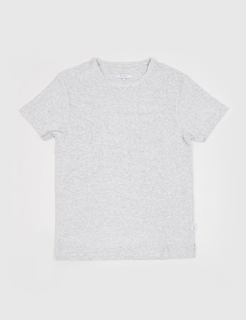 Bellfield Maywood Jacquard T-Shirt - Grey