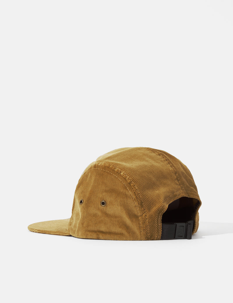 Bhode 5-Panel Cap (Cord) - Camel