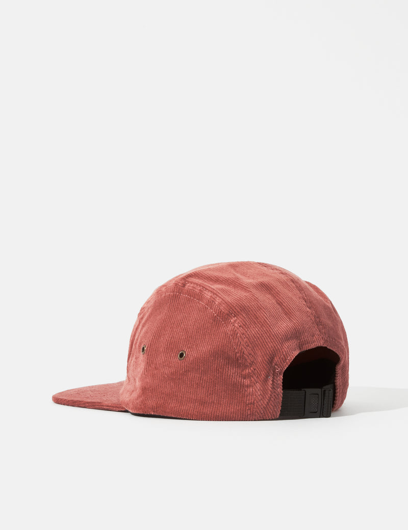 Bhode 5-Panel Cap (Cord) - Dusty Pink