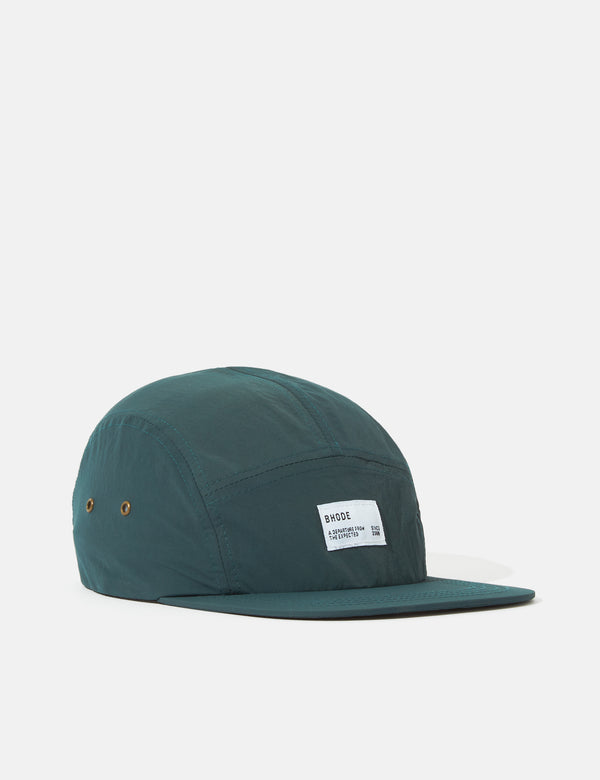 Bhode 5-Panel Cap (Nylon) - Kelp Green