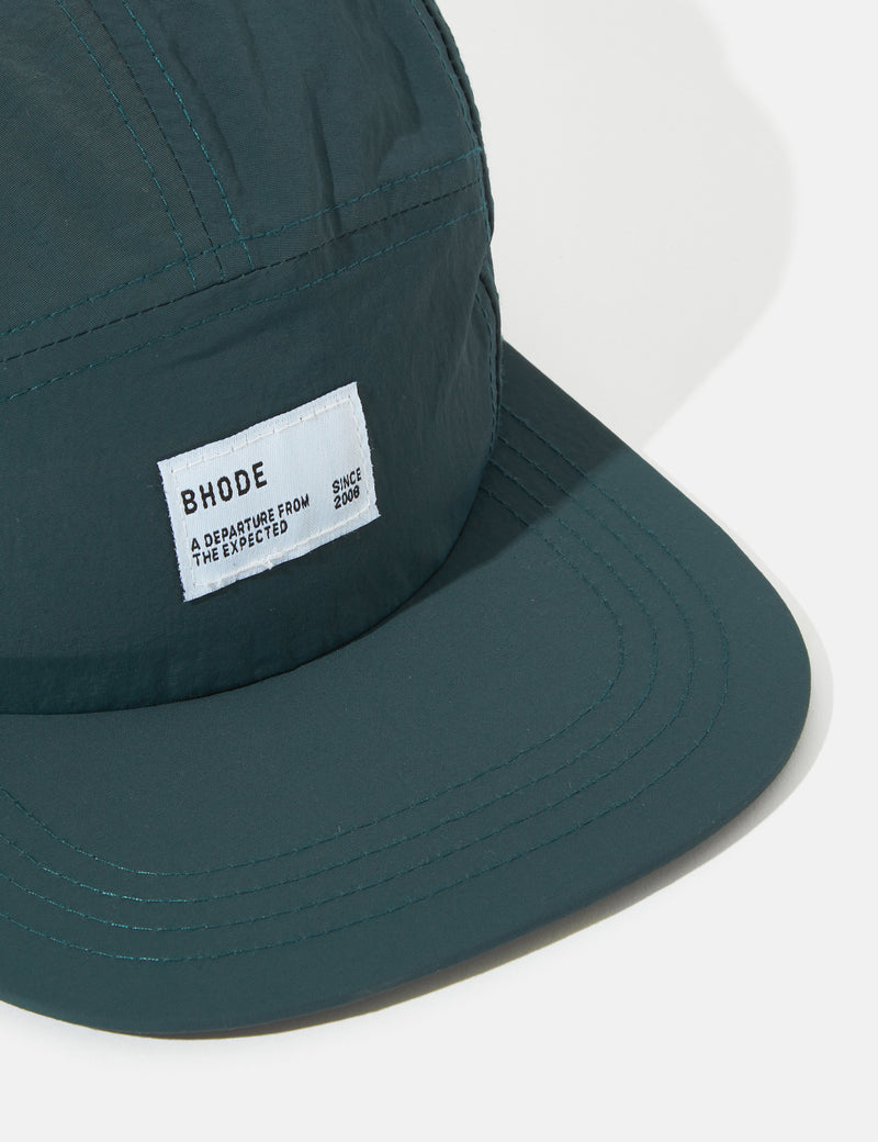 Bhode 5-Panel Cap (Nylon) - Kelp Green