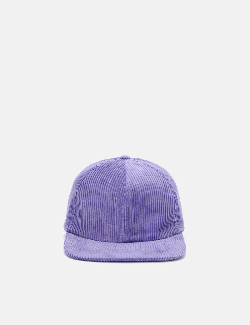 Bhode 6-Panel Cap (Cord) - Lavender Purple