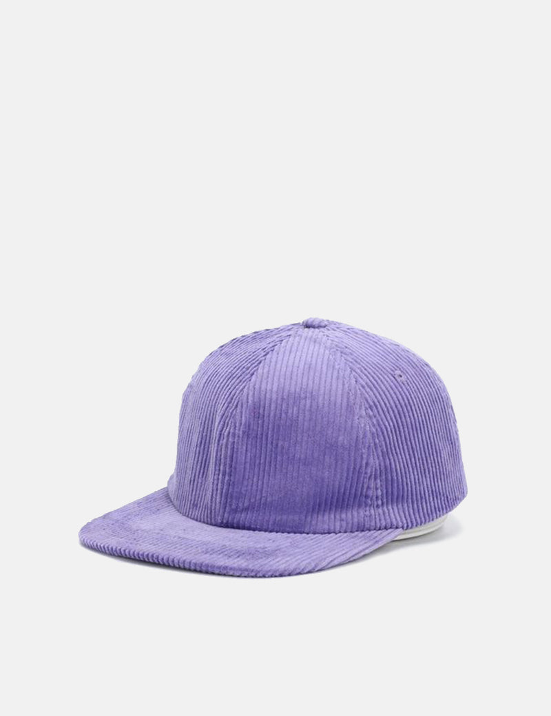 Bhode 6-Panel Cap (Cord) - Lavender Purple