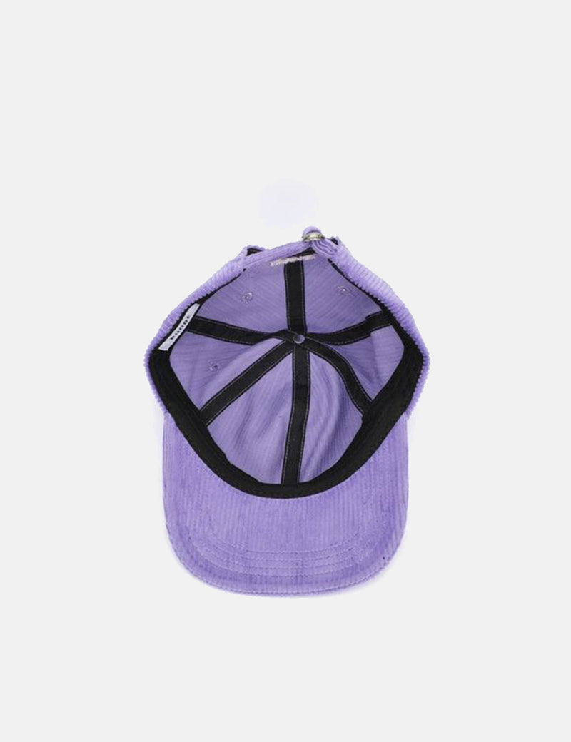 Bhode 6-Panel Cap (Cord) - Lavender Purple