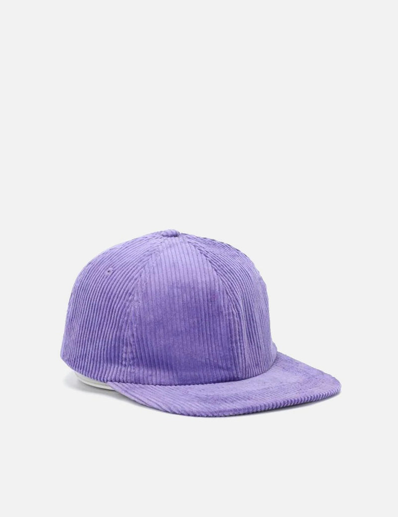 Bhode 6-Panel Cap (Cord) - Lavender Purple