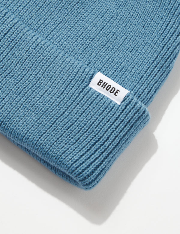 Bhode Everyday Beanie Hat - Blue Shadow