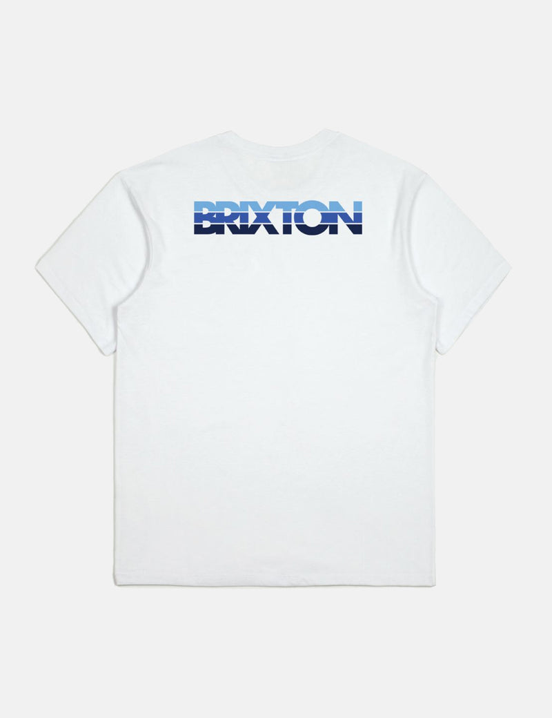 Brixton Interceptor II Premium T-Shirt - White