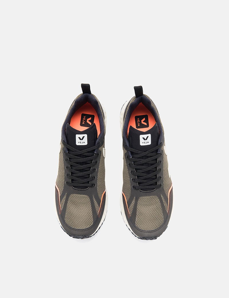 Veja Condor Mesh Running Shoes - Khaki/Natural
