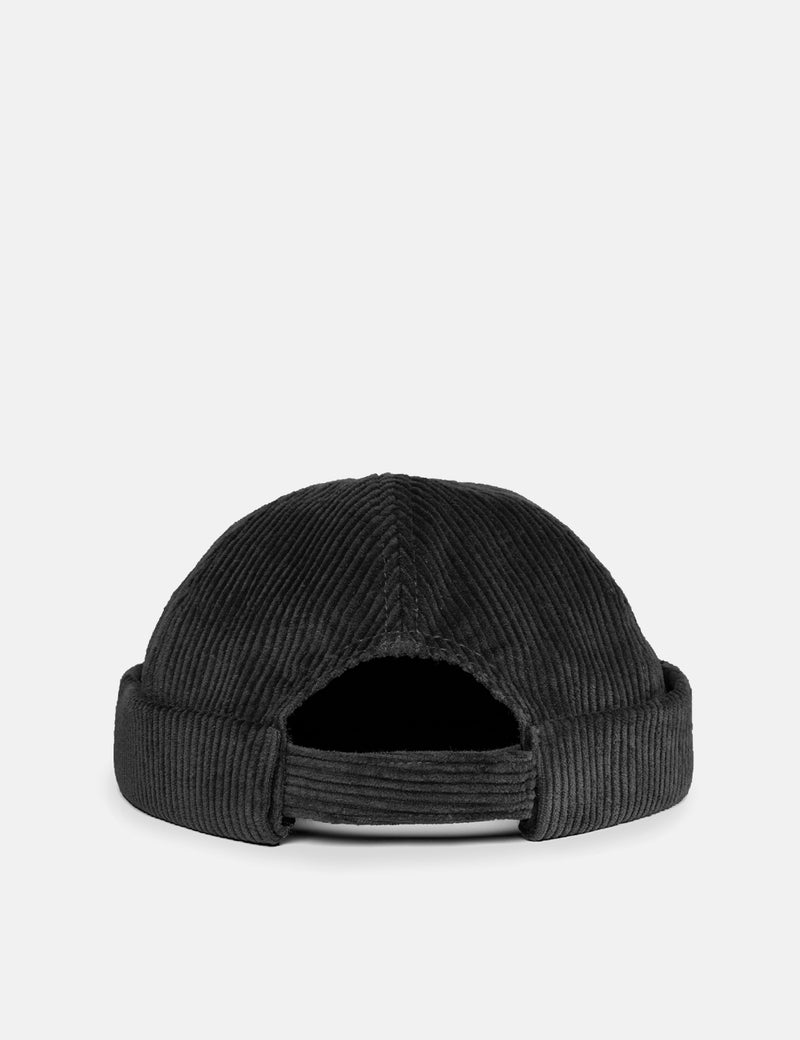 SCRT Docker Beanie Hat (Cord) - Black