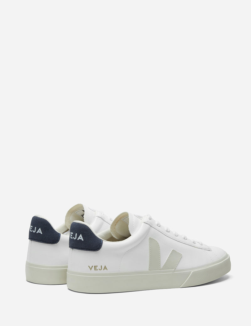 Veja Campo C.W.L Trainers White Pierre Nautico Blue