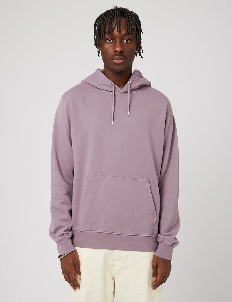 Colorful Standard Organic Hooded Sweatshirt - Purple Haze