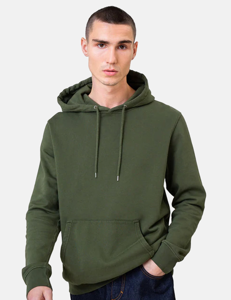 Colorful Standard Classic Organic Hooded Sweatshirt - Emerald Green